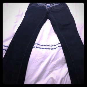Old Navy Dark Rinse Maternity Skinny Jeans